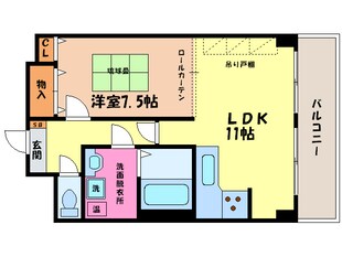 レ．ゼフィ－ルの物件間取画像